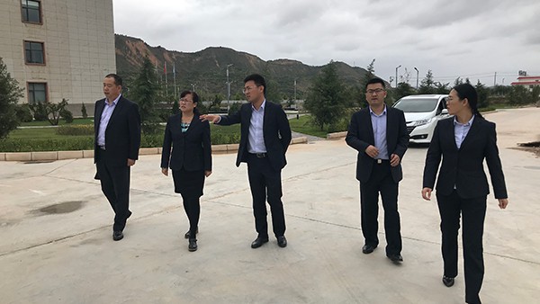 公司董事长一行赴定西业务部调研指导工作