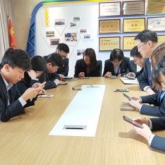 公司掀起“学习强国”热潮