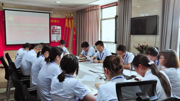 公司党总支召开“不忘初心、牢记使命” 主题教育第十七次集体学习会议
