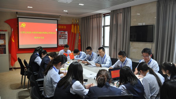 热烈庆祝中华人民共和国成立70周年 ——公司党总支召开集体学习会议
