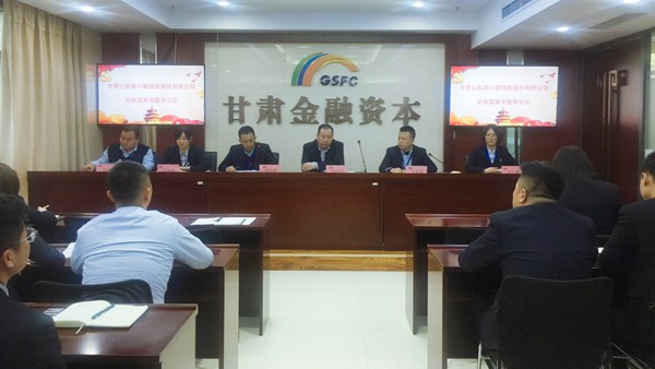 公司组织召开纪检监察工作专题学习会
