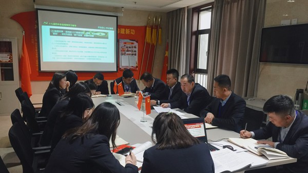公司党总支组织召开十九届四中全会精神专题党课