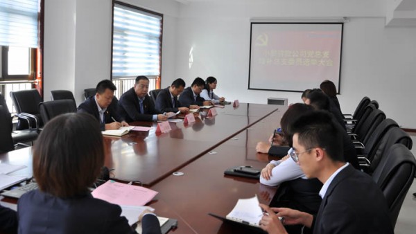 小额贷款公司党总支召开全体党员大会——增补总支委员及改选总支书记、副书记