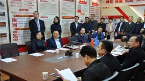 集团公司领导赴小额贷款公司进行标准化先进党支部观摩