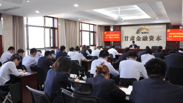 小额贷款公司组织召开整治形式主义官僚主义工作推进会