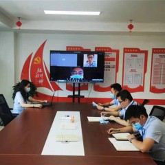 小额贷款公司新区联合党支部召开党史学习教育专题组织生活会