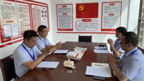 小额贷款公司庆阳党支部召开党史学习教育专题组织生活会