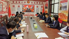 小额贷款公司集中观看纪念辛亥革命110周年大会直播盛况