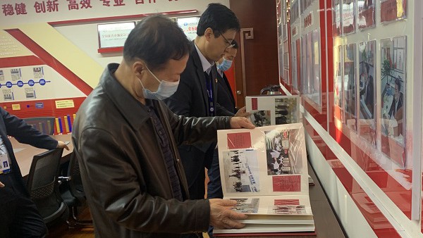 集团公司领导莅临小额贷款公司调研党建工作