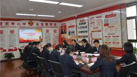 金融资本集团领导参加指导小额贷款公司2021年度组织生活会