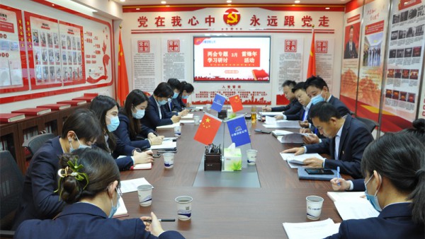 “三抓三促”在行动 | 小额贷款公司召开一季度“三抓三促”专题学习研讨暨学雷锋活动年工作启动仪式