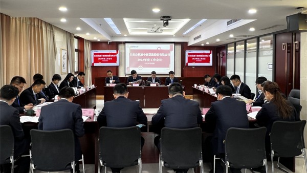 小额贷款公司召开2023年度工作会议