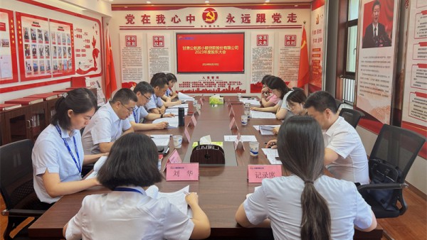 小额贷款公司2023年度股东大会圆满结束